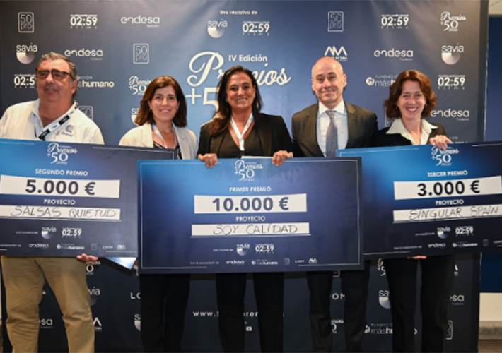 foto noticia La digitalización de empresas, la innovación gastronómica y el turismo en la España rural protagonizan la final de los IV Premios +50 Emprende.